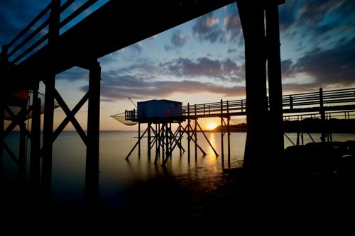 Exemple de plan large en bord de mer